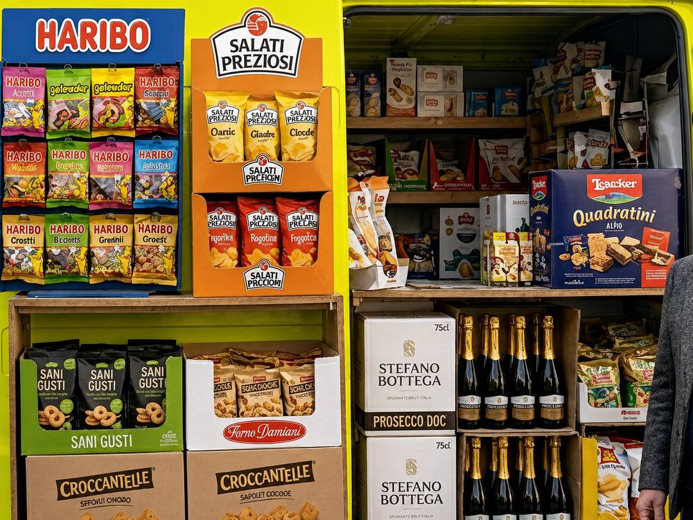 Distribuzione dolciumi Roma Viterbo — operazioni Secolo Commerciale