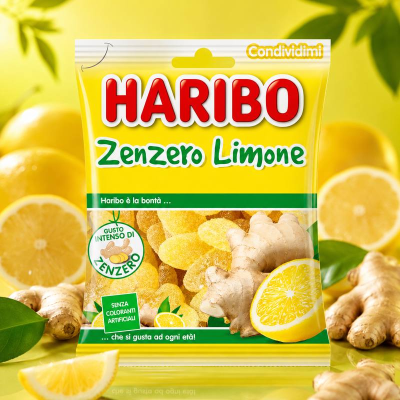 Haribo Zenzero e Limone